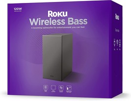Roku Wireless Bass | Slim Subwoofer Streambar, Streambar Pro Wireless Speakers - £132.88 GBP