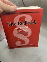 The Redbook: A Manual on Legal Style (Coursebook) - paperback Garner, Br... - $15.83