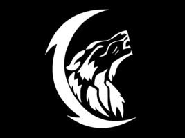 Wolf Howling Tribal Moon Vinyl Decal Car Wall Truck Sticker Choose Size Color - £2.26 GBP+