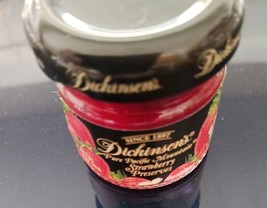 Dickinson&#39;s Pure Pacific Mountain Strawberry Preserves, 1 Oz, 72 Count case New - £35.61 GBP