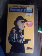 Family Plot (VHS, 1986) SEALED with shrinkwrap watermark and stickers - £19.41 GBP