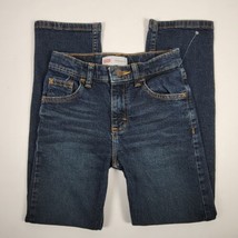Wrangler Boys Blue Denim Jeans Straight Fit Boys Size 10 Slim Stretch -  NICE! - £12.71 GBP