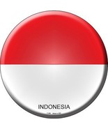 Indonesia Country Novelty Metal Circular Sign - $37.96 CAD