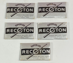 150 NEW OLD STOCK Vintage RECOTON Cutting Needles Superior High Fidelity - $44.55