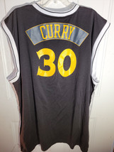 Adidas NBA Jersey Golden State Warriors Stephen Curry Black Men&#39;s XL - £22.96 GBP