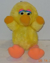 Sesame Street 12&quot; Hasbro Softies Big Bird Plush Doll Toy Stuffed Animal doll - £18.92 GBP