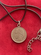 Italian coin pendant choker - £11.74 GBP