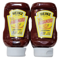 2 Heinz Habanero Tomato Ketchup Blend 14oz bb 8-4-24 - £15.94 GBP