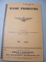 1943 WW2 Navy Aeronautics Basic Problemst Booklet 25 - $460.95 MXN