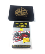 Williams Foods, Inc Sealed Vintage Advertising Playing Cards Deck Black ... - £14.94 GBP