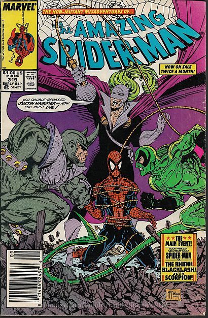 Primary image for The Amazing Spider-Man #319 (1989) *Copper Age / Marvel Comics / Todd McFarlane*