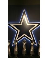Dallas Cowboys 12x8in Wall Sign NFL Football Decor Trophy Display - $454.50 MXN