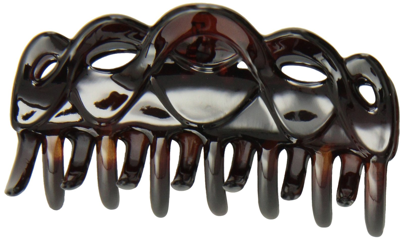 Caravan Braid And Loops Fanciful King Size Hair Claw Tortoise Shell - $7.49