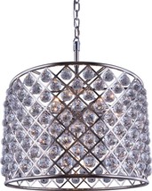 Pendant Lamp MADISON 8-Light Clear Crystal Polished Nickel Royal-Cut Candelabra - £1,682.01 GBP