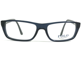 Polo Ralph Lauren Eyeglasses Frames PH 2104 5276 Black Blue Square 52-16-140 - $69.91