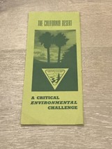 The California Desert Critical Environmental Challenge - 1971 Travel Bro... - $15.00