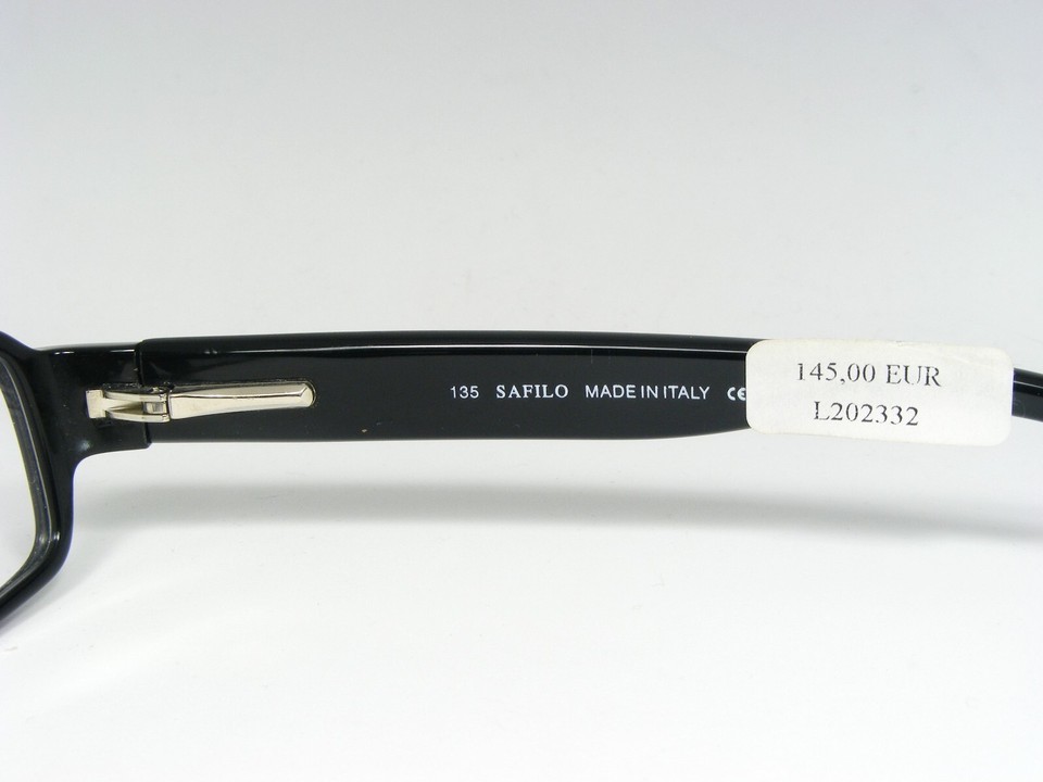 PRESTIGE Collection by SAFILO 345 807 BLACK EYEGLASSES FRAME 51-15-135mm Italy Item image 11
