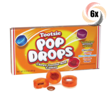 6x Packs Tootsie Pop Drops Assorted Flavor Chewy Tootsie Roll Center | 3.5oz - $20.37