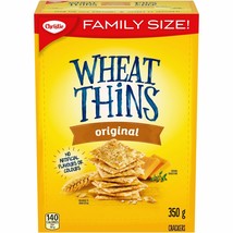 2 X Christie Wheat Thins Original Family Size Crackers 350g Each -Free Shipping - £20.58 GBP