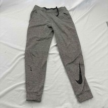 Nike Mens Joggers Pants Grey Nike Swoosh Logo Small - £15.64 GBP