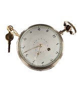 Carl Neumann of Berlin Silver Key-Wind Pocket Watch Intricate Movement - £27,617.67 GBP