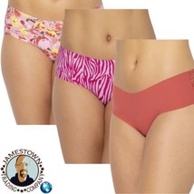 No Boundaries 3 Pair Womens Cheeky Lace Back Underwear Panties Nylon Ble... - £7.98 GBP