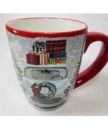 Nantucket Home for Christmas Coffee Mug Car with Gifts Ceramic Glazed 16... - £8.27 GBP