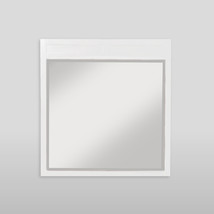 Lorraine Mirror, White - $273.00