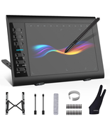 10x6 inch Digital Drawing Tablet HD Screen Graphics tablet with Battery-... - $51.15