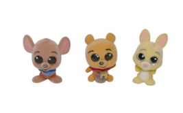 Just Play Disney Doorables Flocked Winnie The Pooh Mini Figure Lot - $14.69