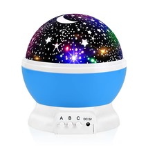 Night Light For Kids, Kids Night Light, Star Night Light, Moon And Star Projecto - £20.88 GBP