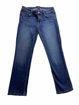 White House Black Market Crop Leg Jeans Womens 4R Regular Blue - $16.83
