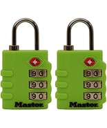 Master Lock 4684T Set Your Own Combination TSA Approved Luggage Lock, 1-... - $634.82 MXN