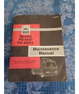 GMC Maintenance Manual Coaches PD 4107 PD 4903   X-6814 - $67.82 CAD