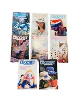 Retro Vtg Lot Of 8 Annie’s Crochet Newsletter Various Issues 1987 - 1988 - £13.07 GBP