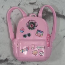 Barbie Holiday Pink Logo Backpack Fashionistas Mattel Bag Doll Accessory - $9.89