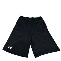 Under Armour Youth Boys Loose Fit Athletic Shorts Size L Black - $13.10