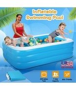 Large Inflatable Lounge Pool – 103&quot; x 69&quot; x 24&quot; (Weekend Shipping Unavai... - $2,121.28 MXN