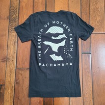 Pachamama T-Shirt Women&#39;s L The Breath Of Mother Earth Black - £9.35 GBP