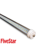 FiveStar T12 8FT LED Tube Light Tube, 5000K, 3600 Lumen Brightness - $51.28 CAD