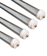 FiveStar T12 8FT LED Tube Light Tube, 5000K, 3600 Lumen Brightness, 4 Packs - $145.95