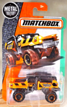 2015 Matchbox 105/125 MBX Explorers RUMBLE RAIDER Orange-Black w/Black 8 Sp Rim - £7.77 GBP