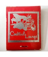 Towne Room Cocktail Lounge Matches Matchbook Vintage Virginia Route 3 E33 - £15.12 GBP