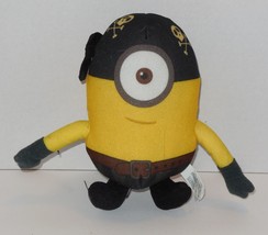 despicable me 6&quot; Minion Stuffed Plush toy #4 Pirate - £7.58 GBP