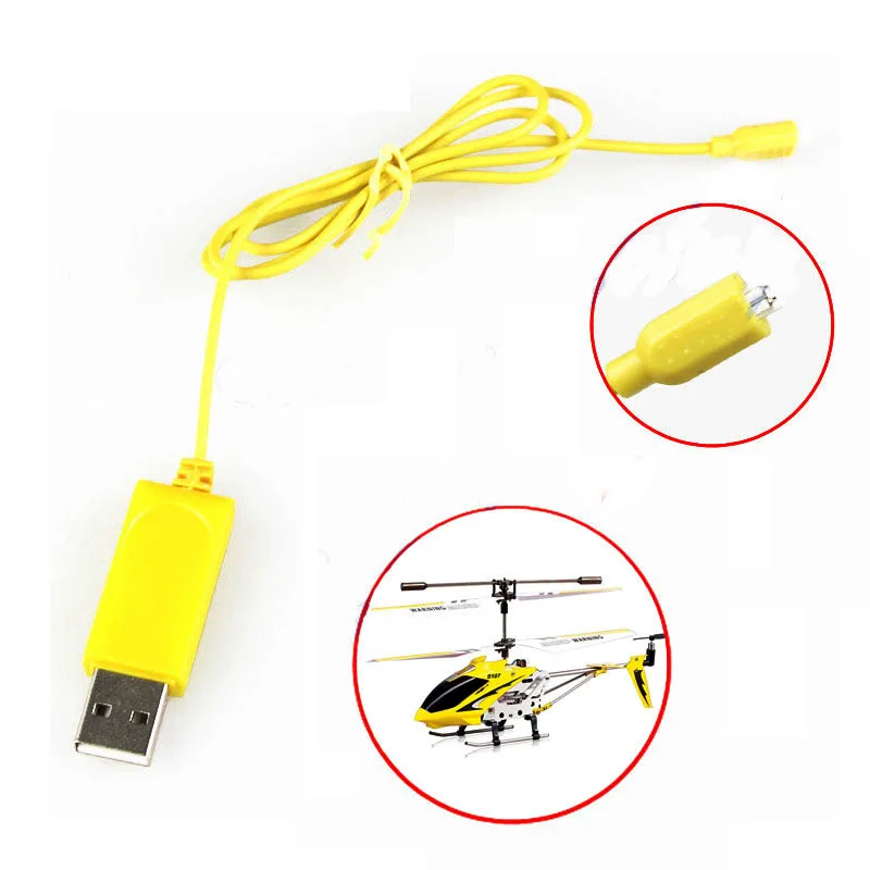 RC Helicopter Syma S107 S105 USB Mini Charger Charging Cable Parts High ... - £7.16 GBP+