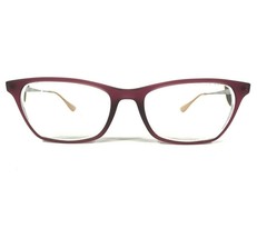 Ray-Ban RB7053 5526 Eyeglasses Frames Brown Matte Purple Round Cat Eye 52-17-140 - £29.80 GBP