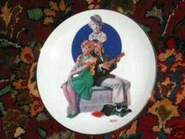 3123 Norman Rockwell Serenade Collector Plate - £11.92 GBP