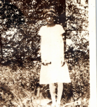 Young Lady Teen Girl Antique Farm Photograph Vintage Old Photo Snapshot - $13.45