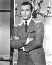 Robert Goulet 1964 debonair portrait in suit I&#39;d Rather Be Rich 8x10 inch photo - £7.28 GBP