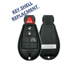 GQ4-53T Fobik Key SHELL For 2013 - 2018 Dodge Ram Top Quality USA Seller... - $9.49